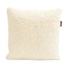 Coussin en peau de mouton Shepherd Lina 40 x 40 cm, crème