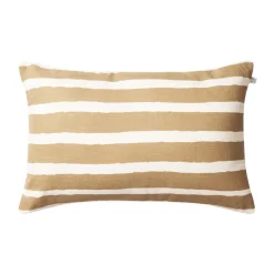 Coussin extérieur Block Stripe 40x60 cm, Beige-off white
