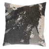 Coussin Floreo 45x45 cm, Blanc-gris