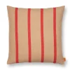 Coussin Grand 50x50 cm, Camel-red