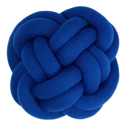 Coussin Knot, Klein Blue