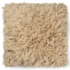 Coussin Meadow High Pile 50x50 cm, Light Sable