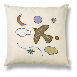 Coussin Naive 40x40 cm, Bird
