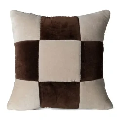 Coussin Pad 45x45 cm, Brown-beige