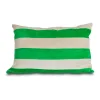 Coussin Pathi L 40x60 cm, Vert-beige