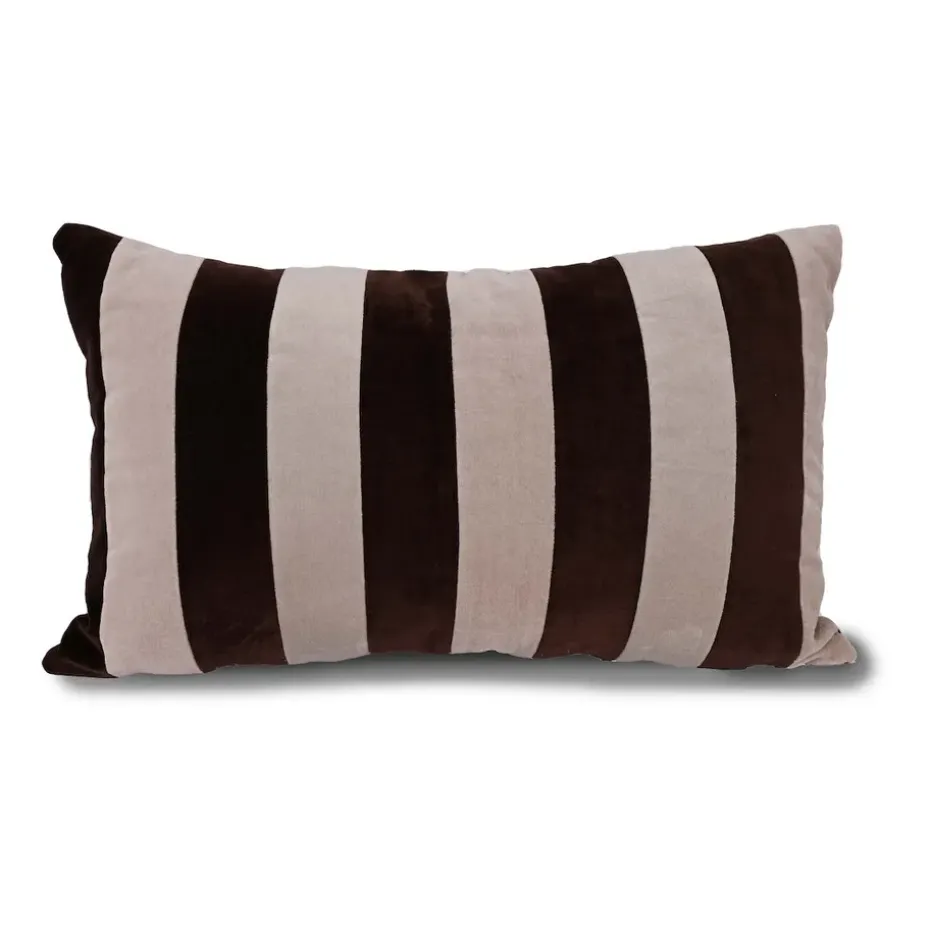 Coussin Pathi L 40x60 cm, Vert-beige