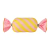Coussin Pippi bonbon, Rose