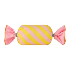 Coussin Pippi bonbon, Rose