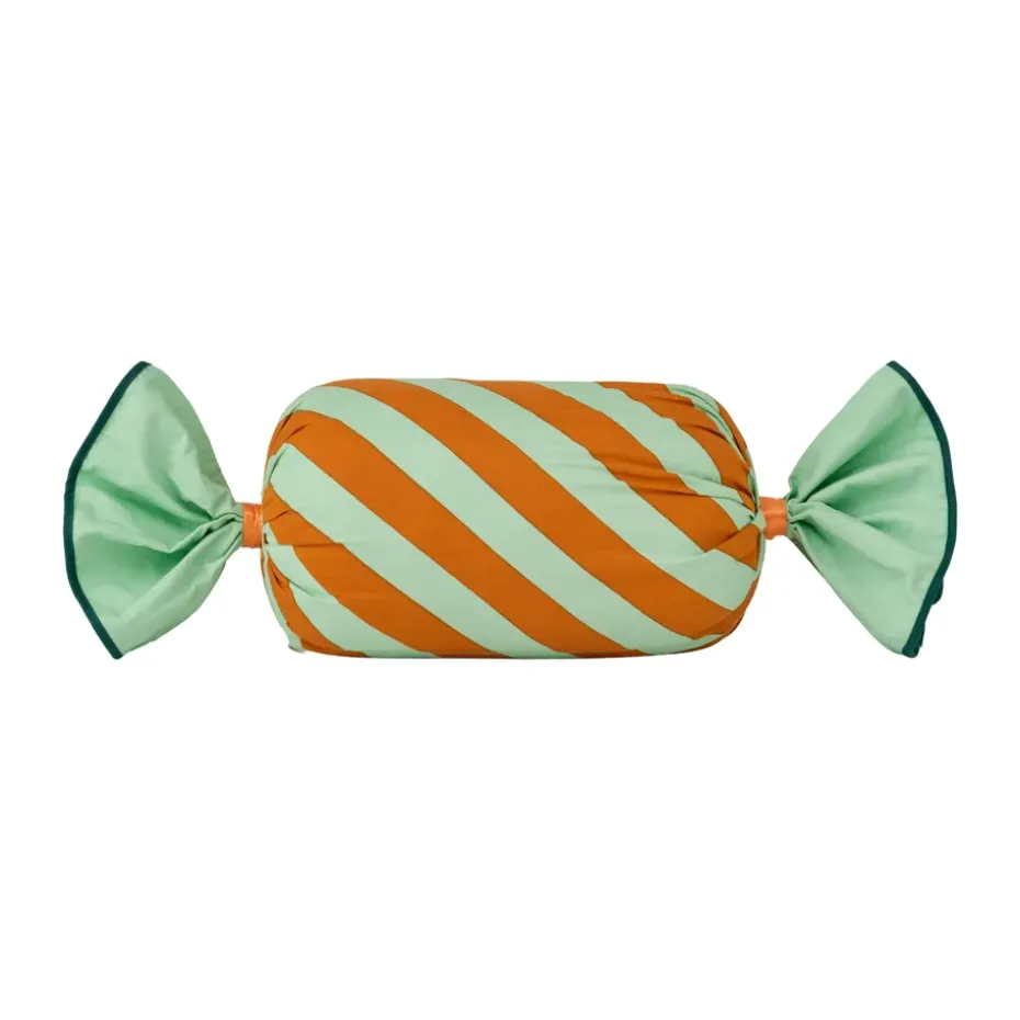 Coussin Pippi bonbon, Vert