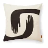 Coussin Pose 50x50 cm, Coffee-undyed