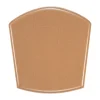 Coussin pour chaise ZigZag, Cuir collé chameau