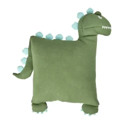 Coussin Rice dinosaure 48x52 cm, Green