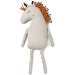 Coussin Safari cheval, Beige