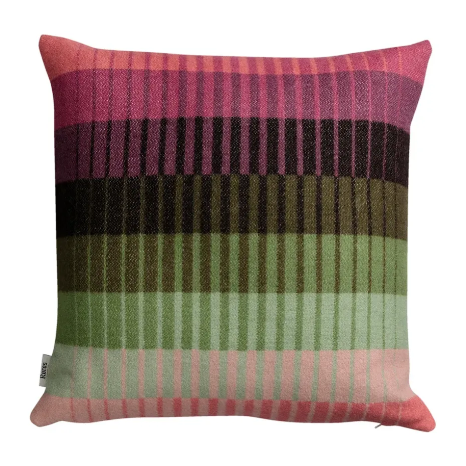 Coussin Åsmund gradient 50x50 cm, Pink-green