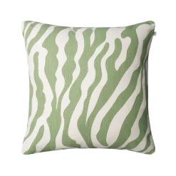 Coussin Zebra Outdoor 50x50 cm, Sage/off white, 50 cm