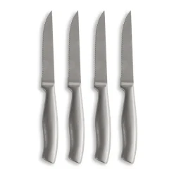 Couteau à barbecue Fredde 22,5 cm, lot de 4, Argent
