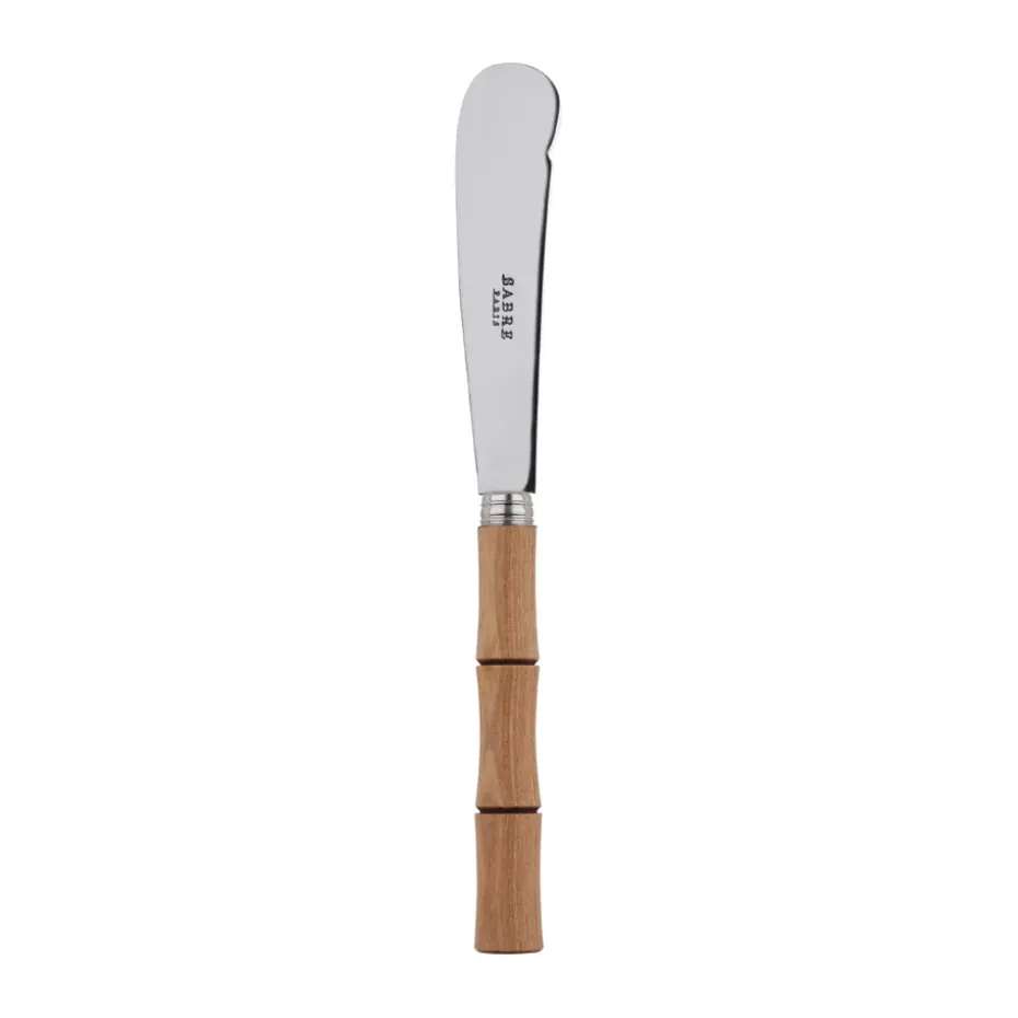 Couteau à beurre Bamboo Shape 16 cm, Light wood laminated