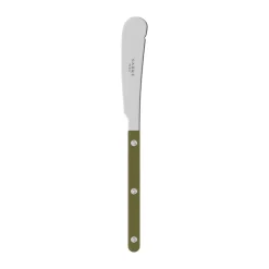 Couteau à beurre Bistrot Solid 16 cm, Green fern
