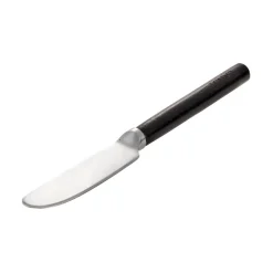 Couteau à beurre Ernst avec manche en bois, noir