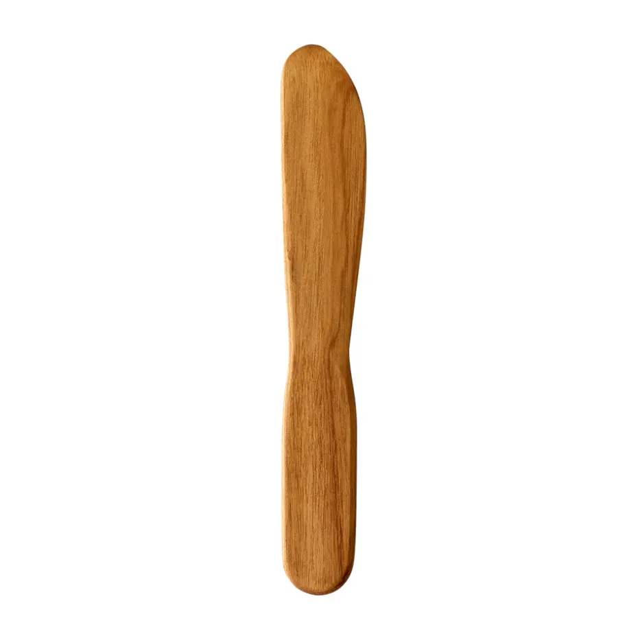 Couteau à beurre Raw teak, Marron