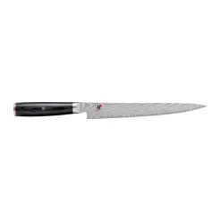 Couteau à fileter Sujihiki Raw 5000FCD 24 cm, Damaské noir