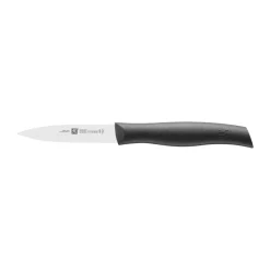 Couteau à légumes pointu Zwilling Twin Grip 9 cm, Noir-acier inoxydable