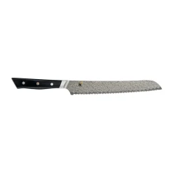 Couteau à pain Hibana 800DP 24 cm, Damaské noir