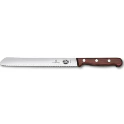 Couteau à pain Wood 21 cm, Acier inoxydable-érable
