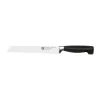 Couteau à pain Zwilling Four Star 20 cm, Noir-acier inoxydable