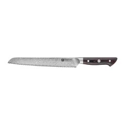 Couteau à pain Zwilling Tanrei 23 cm, Damassé noir