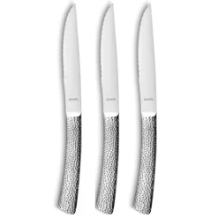 Couteau à steak Bongo lot de 3, Acier inoxydable