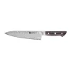 Couteau de chef Gyutoh Zwilling Tanrei 20 cm, Damassé noir