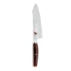 Couteau de chef japonais Miyabi 6000MCT Santoku Rocking, 18 cm