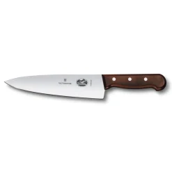 Couteau de cuisine avec lame extra haute Wood 20 cm, Acier inoxydable-érable