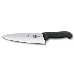 Couteau de cuisine extra large Fibrox 20 cm, Acier inoxydable