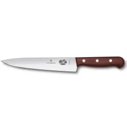 Couteau de cuisine Wood 19 cm, Acier inoxydable-érable