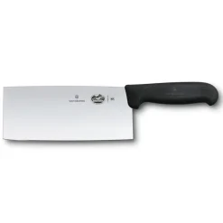 Couteau de cusine chinois Fibrox 18 cm, Acier inoxydable