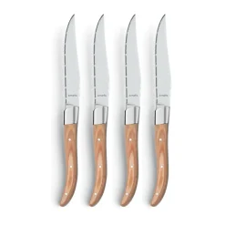 Couteau de grill Royal Steak 4 pièces, Natural dans une boîte en bois