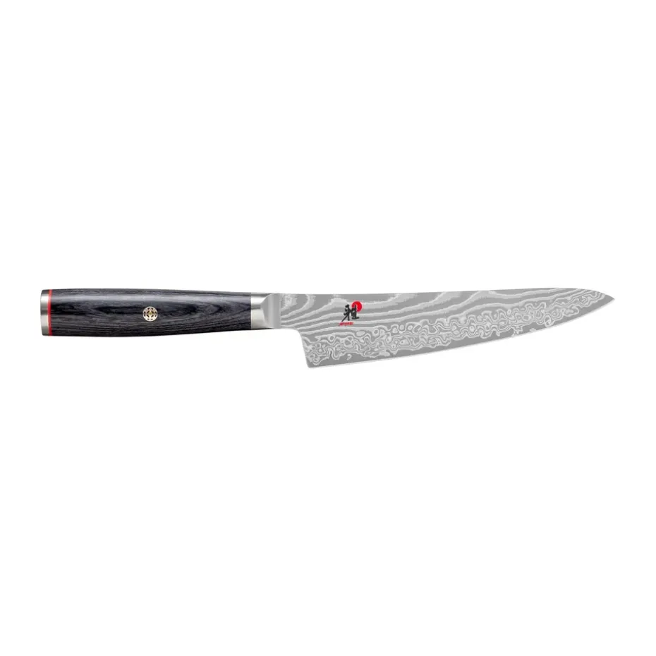 Couteau d’office Shotoh Raw 5000FCD 14 cm, Damaské noir