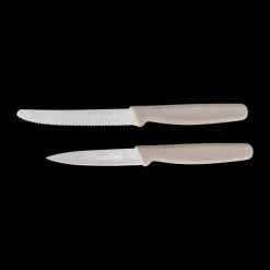 Couteau éplucheur Nordwik 2 pièces, Taupe