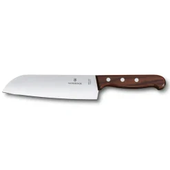 Couteau santoku Wood 17 cm, Acier inoxydable-érable