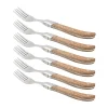 Couteaux à steak Laguiole By Hâws, lot de 6, Oak