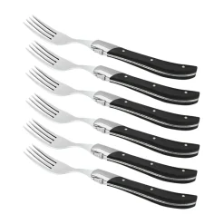Couteaux à steak Laguiole By Hâws, lot de 6, Black Wood