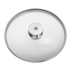 Couvercle en verre Zwilling Twin Specials avec bouton en acier, Ø24 cm