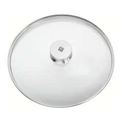 Couvercle en verre Zwilling Twin Specials avec bouton en acier, Ø28 cm