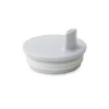 Couvercle pour tasse en mélamine Design Letters, gris