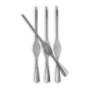 Couvert à fruits de mer Sivan, lot de 4, Argent
