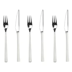 Couverts à barbecue Fuga 12 Pièces, Acier inoxydable