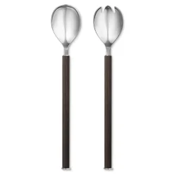 Couverts à salade Bernadotte manche en bois, 2 Pièces