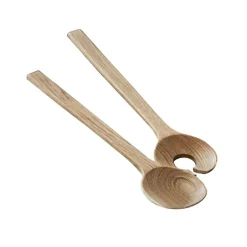 Couverts à salade Bitz chêne, Chêne